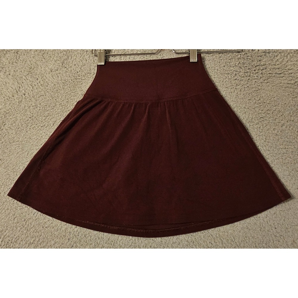Lululemon Align High Rise Skirt Size 2 Burgundy Maroon LW8ALQS Activewear
